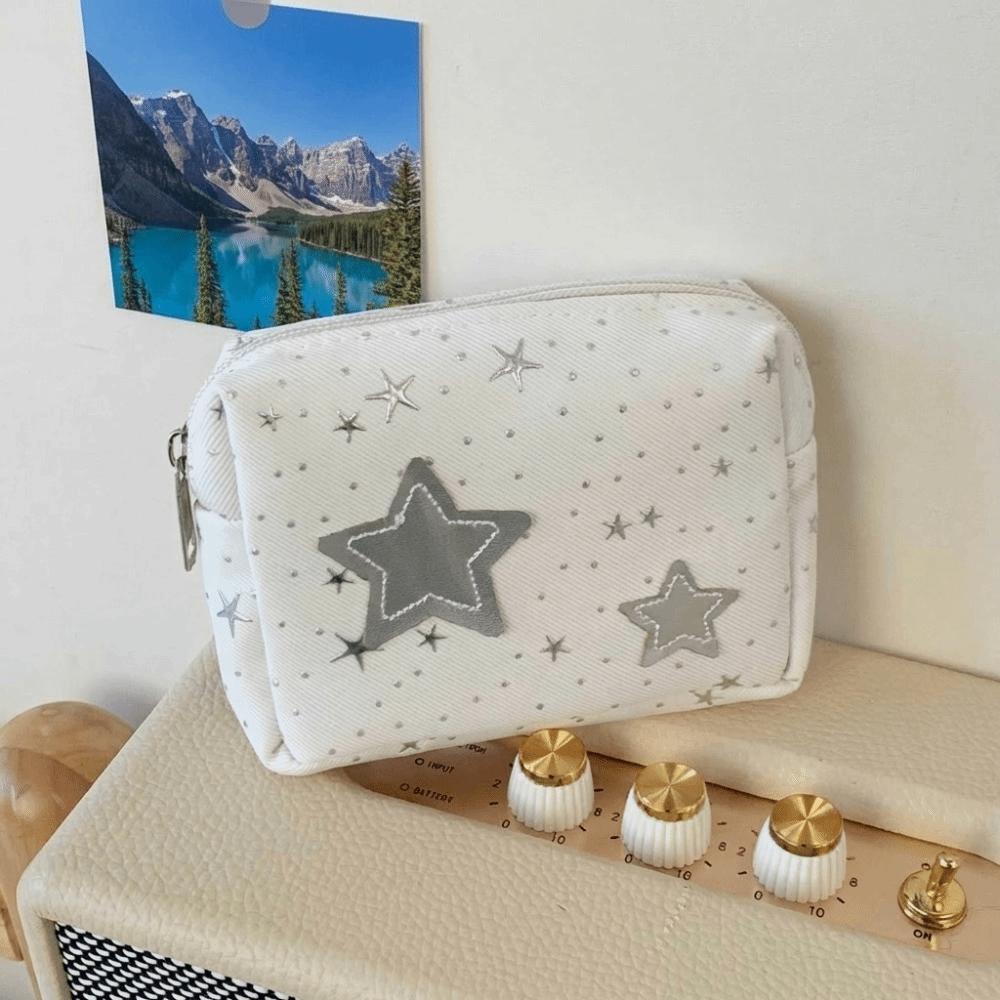 New Star Elements Makeup Bag Portable Mini Travel Storage Bag Multifunctional Clutch Bag Women серебряный
New Star Elements Makeup Bag Portable Mini Travel Storage Bag Multifunctional Clutch Bag Women серебряный