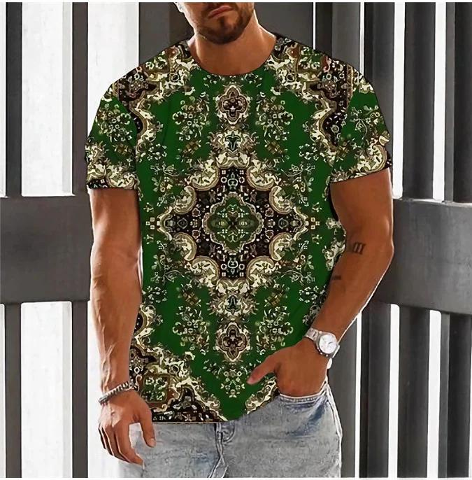 3D Digital Trend Complex Retro Fashion Pattern Series Men s T-shirt S
3D Digital Trend Complex Retro Fashion Pattern Series Men s T-shirt S