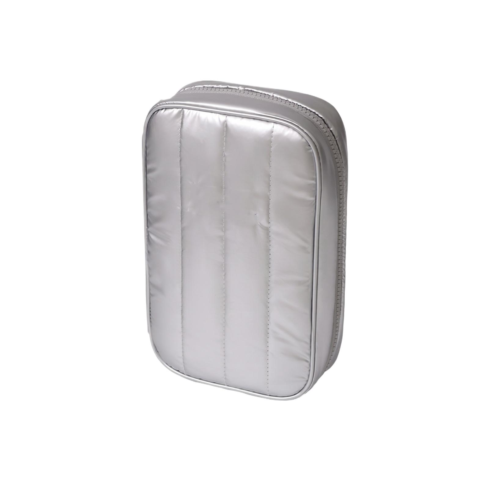 Multi Functional Electronics Accessories Organizer Storage Bag with Zipper Closure for Data Cables Chargers and Small Gadgets Portable Travel Case one size срібний
Multi Functional Electronics Accessories Organizer Storage Bag with Zipper Closure for Data Cables Chargers and Small Gadgets Portable Travel Case one size срібний