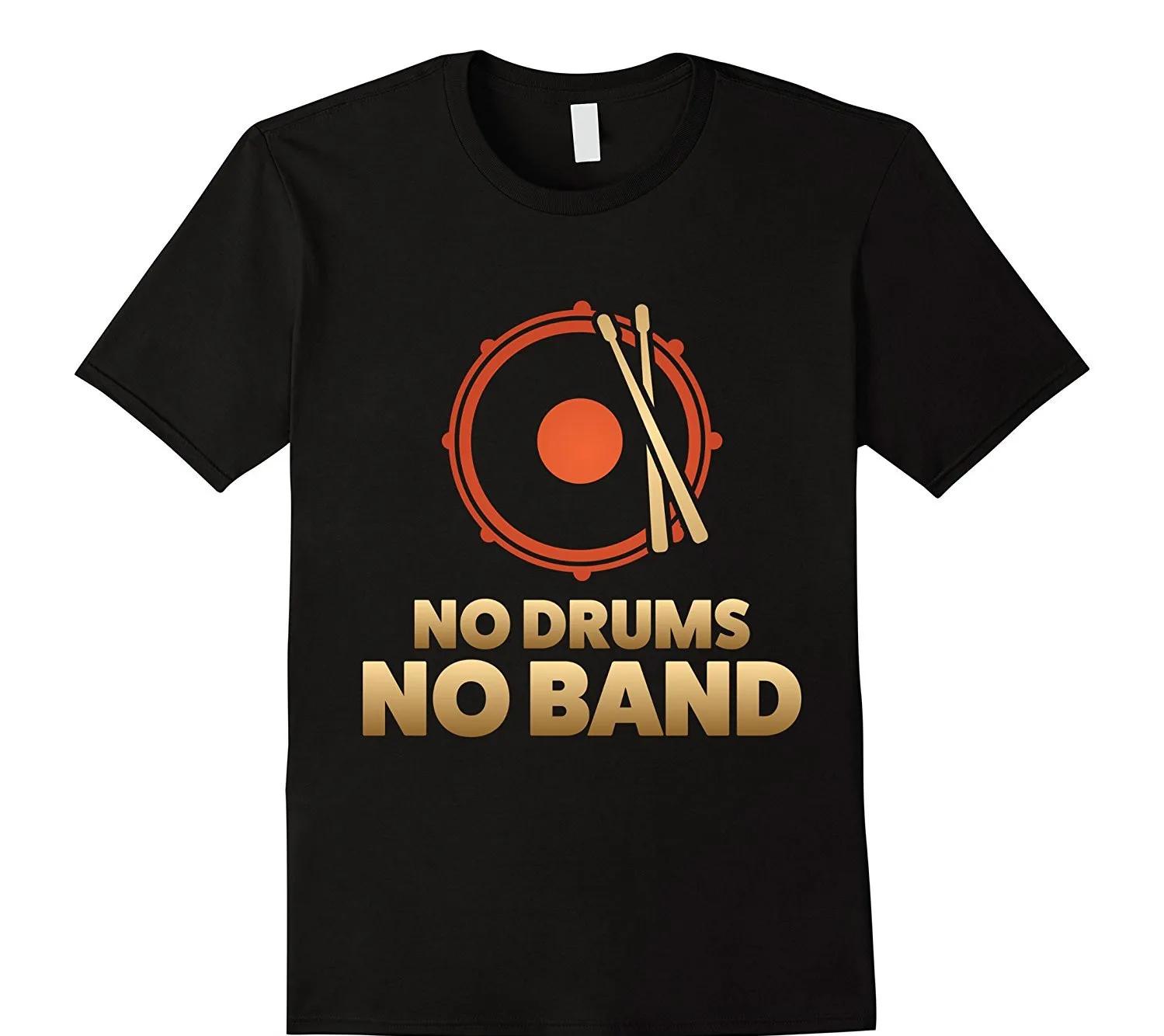 No Drums No Band Cool Design Drummer TShirt 100 Cotton ONeck Summer Short Sleeve Casual Mens Tshirt Size S3XL 4XL
No Drums No Band Cool Design Drummer TShirt 100 Cotton ONeck Summer Short Sleeve Casual Mens Tshirt Size S3XL 4XL