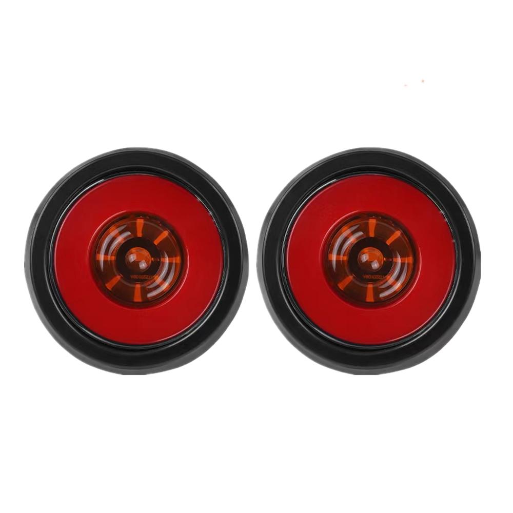 2PCS 4 inch Round LED Truck Trailer Stop Turn Tail Brake Lights Sealed Waterproof LED Truck Tail Lights Rear Tail Signal Light червоний
2PCS 4 inch Round LED Truck Trailer Stop Turn Tail Brake Lights Sealed Waterproof LED Truck Tail Lights Rear Tail Signal Light червоний