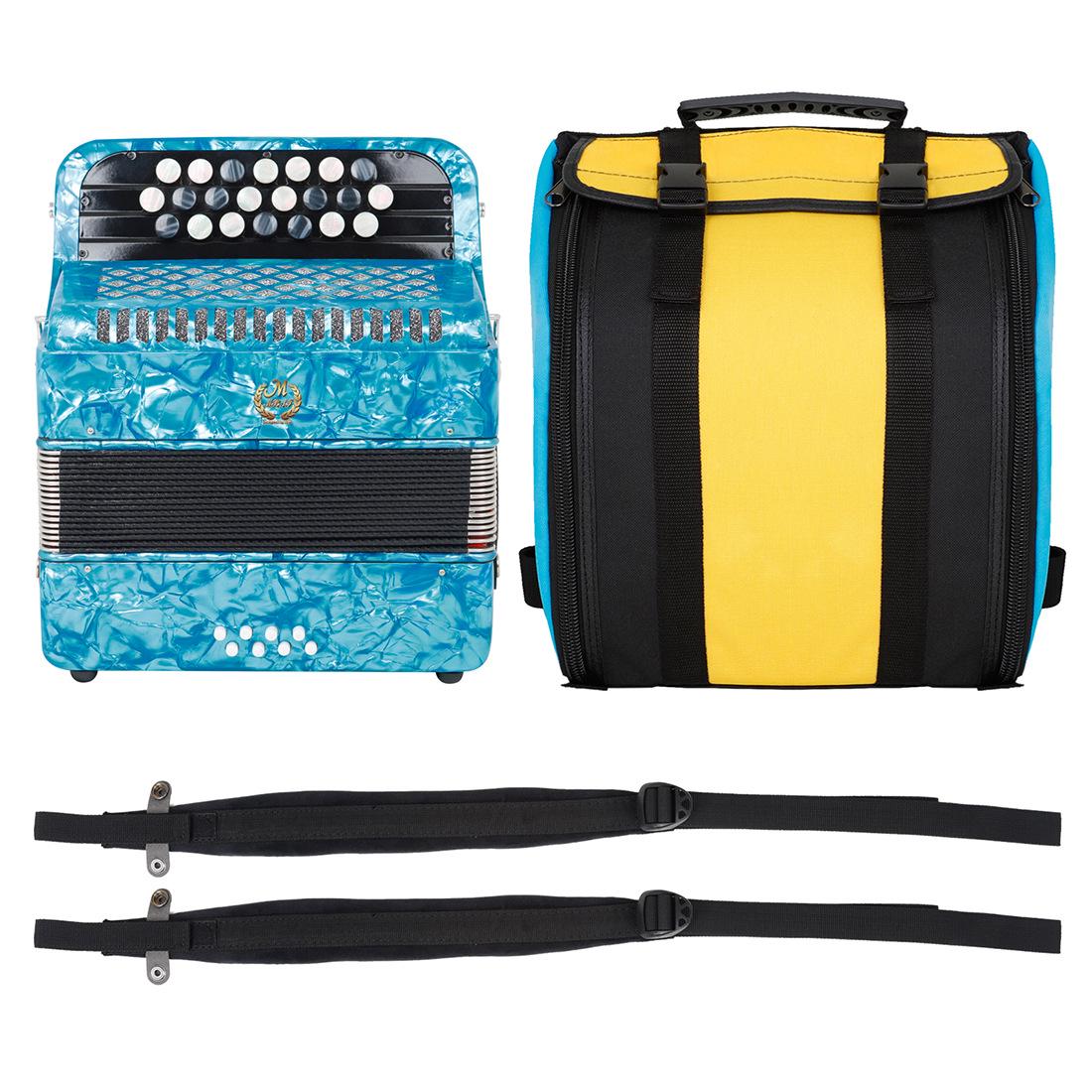 Meibete 22-Key 8-Bass Accordion, Beginner & Exam Level, Portable Bayan Instrument for Performance небесно-голубой
Meibete 22-Key 8-Bass Accordion, Beginner & Exam Level, Portable Bayan Instrument for Performance небесно-голубой