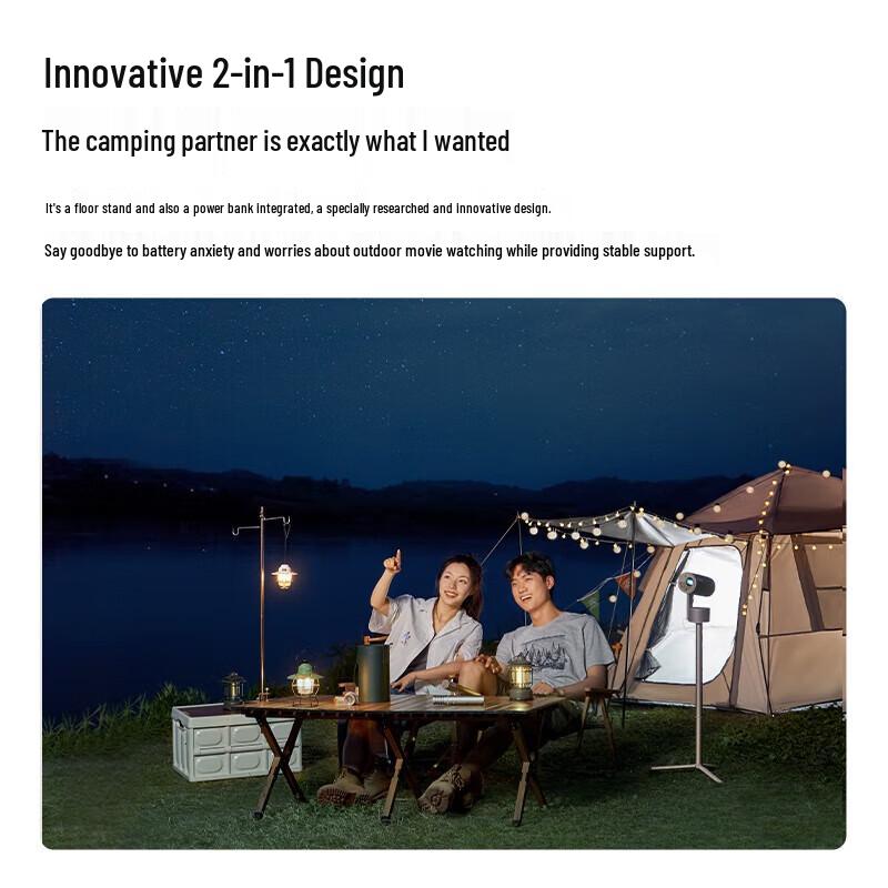 XGIMI Play5 Portable Home Projector (CN version)
XGIMI Play5 Portable Home Projector (CN version)