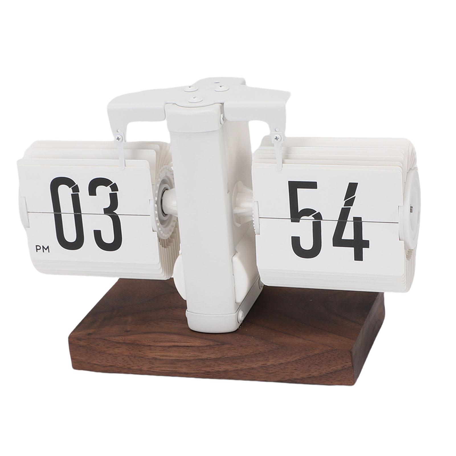 Calendar Retro Auto Desk Clock Large Number Battery Powered Digital Mechanical Table Clock for Decor 12 Hour
Calendar Retro Auto Desk Clock Large Number Battery Powered Digital Mechanical Table Clock for Decor 12 Hour