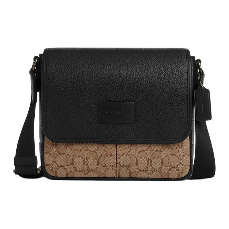 COACH crossbody bag MapSprint 25 Classic Presbyopia Magnetic Snap Closure Jacquard and Pebbled Leather and Calfskin Medium Women s Dark Brown чорний
COACH crossbody bag MapSprint 25 Classic Presbyopia Magnetic Snap Closure Jacquard and Pebbled Leather and Calfskin Medium Women s Dark Brown чорний