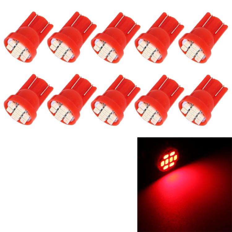 10 PCS T10 8 LED Car Signal Light Bulb червоний
10 PCS T10 8 LED Car Signal Light Bulb червоний