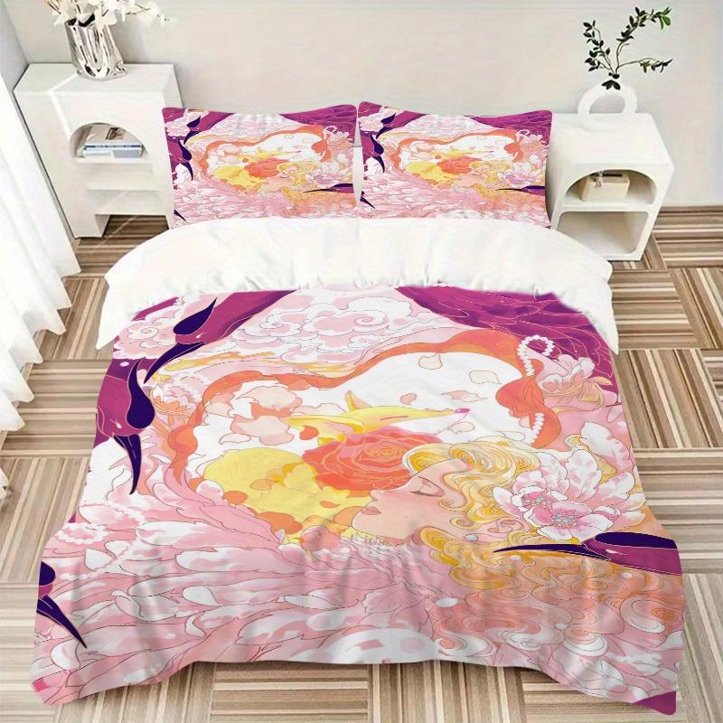 3pcs Floral Fantasy Bedding Set Down Comforter Cover and Pillowcases, Suitable for All Seasons(No Insert)-0729052 135x200cm
3pcs Floral Fantasy Bedding Set Down Comforter Cover and Pillowcases, Suitable for All Seasons(No Insert)-0729052 135x200cm