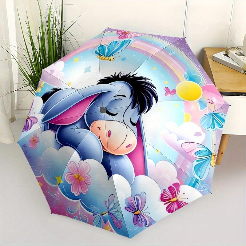 Eeyore,Fantasy Themed folding umbrella, the best choice for gift giving, 8 ribs, casual, durable, lightweight and portable travel umbrella,
Eeyore,Fantasy Themed folding umbrella, the best choice for gift giving, 8 ribs, casual, durable, lightweight and portable travel umbrella,