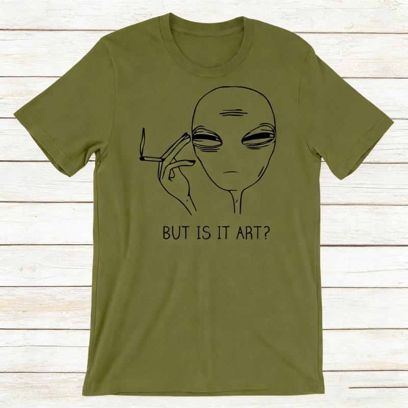New Arrival But Is It Art Funny Alien Unique Shirt Adult Allmatch ShortSleeve Unisex Simple Casual Style Printed Tshirt Tops 4XL
New Arrival But Is It Art Funny Alien Unique Shirt Adult Allmatch ShortSleeve Unisex Simple Casual Style Printed Tshirt Tops 4XL