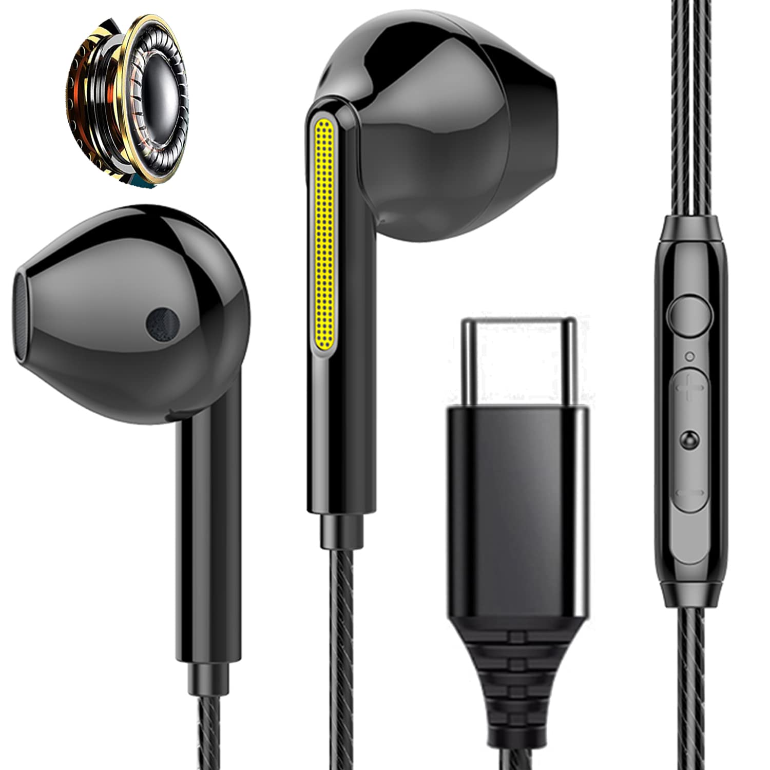 Earphones Wired with Noise Canceling Earphones Wired Uses Surround Sound and Bass Enhancement Wired Gaming Earphones with Mic The sound effect seems чёрный
Earphones Wired with Noise Canceling Earphones Wired Uses Surround Sound and Bass Enhancement Wired Gaming Earphones with Mic The sound effect seems чёрный