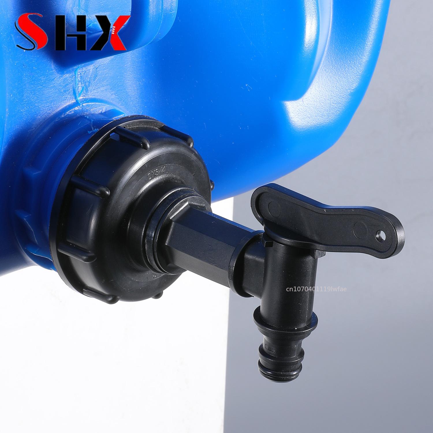3/4” IBC faucet ton barrel valve s60 center transfer cover turn 6 minutes 3/4 black pacifier faucet 
3/4” IBC faucet ton barrel valve s60 center transfer cover turn 6 minutes 3/4 black pacifier faucet