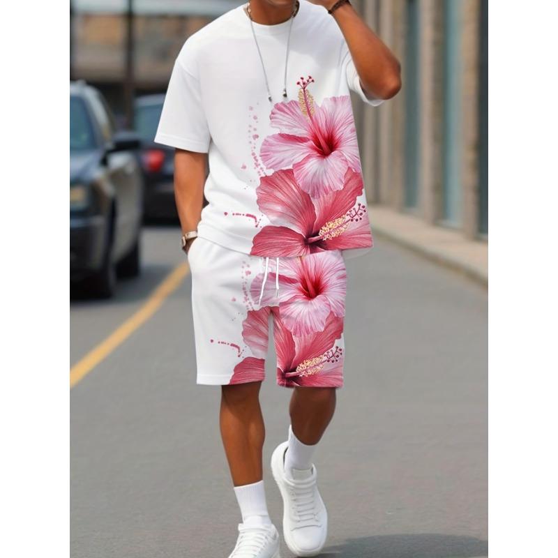 Novel Men s Fashion Floral Printed T-shirt and Shorts Set XL
Novel Men s Fashion Floral Printed T-shirt and Shorts Set XL