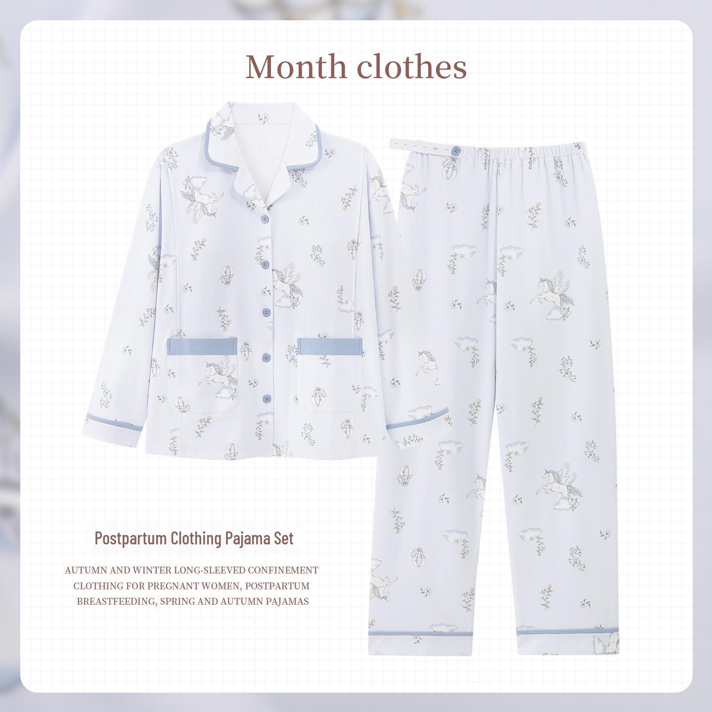 Pure Cotton Antibacterial Maternity Pajamas with Breast Pads for Spring/Summer - A-Class for Pregnancy and Postpartum XXL - Extra Extra Large
Pure Cotton Antibacterial Maternity Pajamas with Breast Pads for Spring/Summer - A-Class for Pregnancy and Postpartum XXL - Extra Extra Large