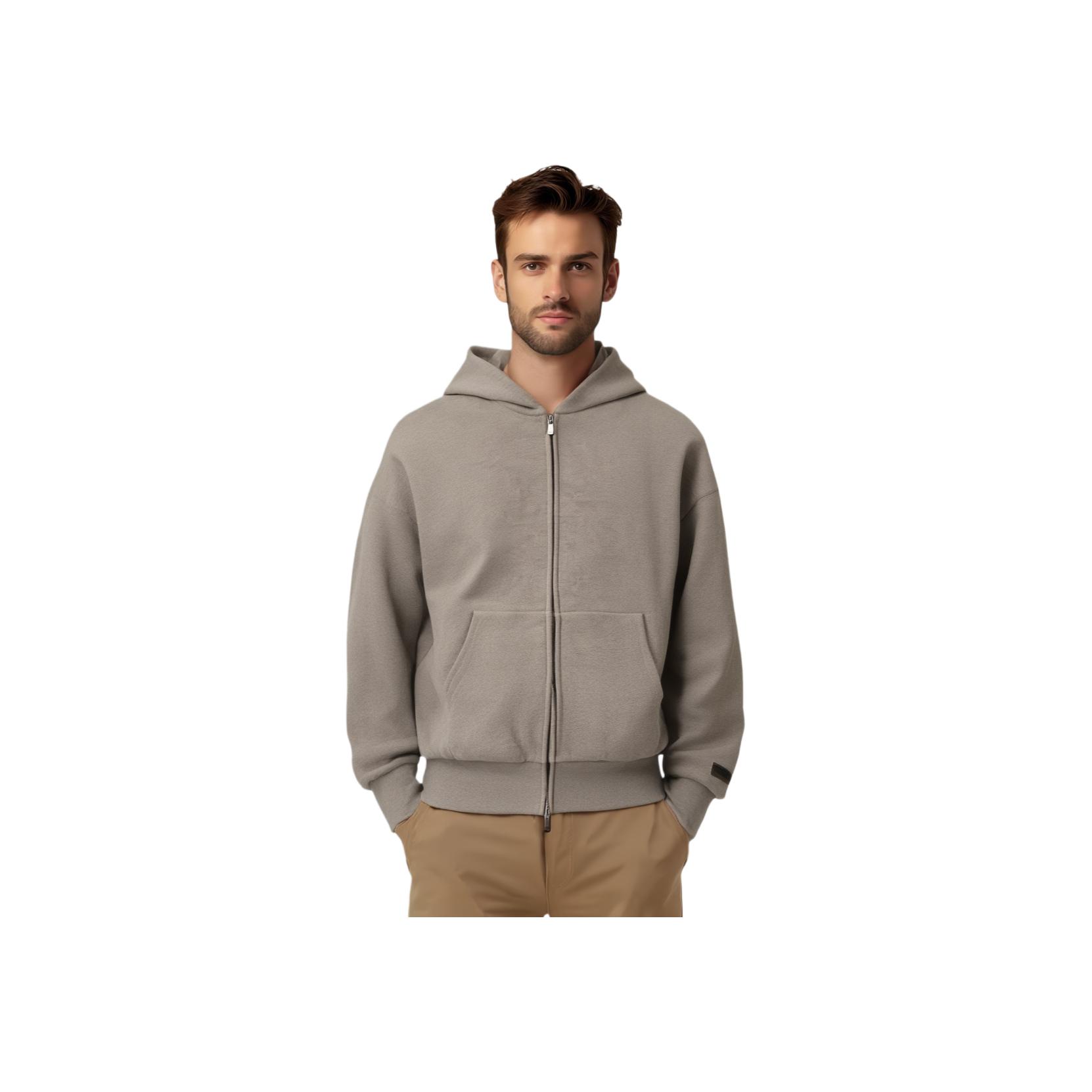 Fear of God Essentials Classic Full Zip-Up Hoodie Homestead Heather Men Tops Grey 192AS254781F S
Fear of God Essentials Classic Full Zip-Up Hoodie Homestead Heather Men Tops Grey 192AS254781F S