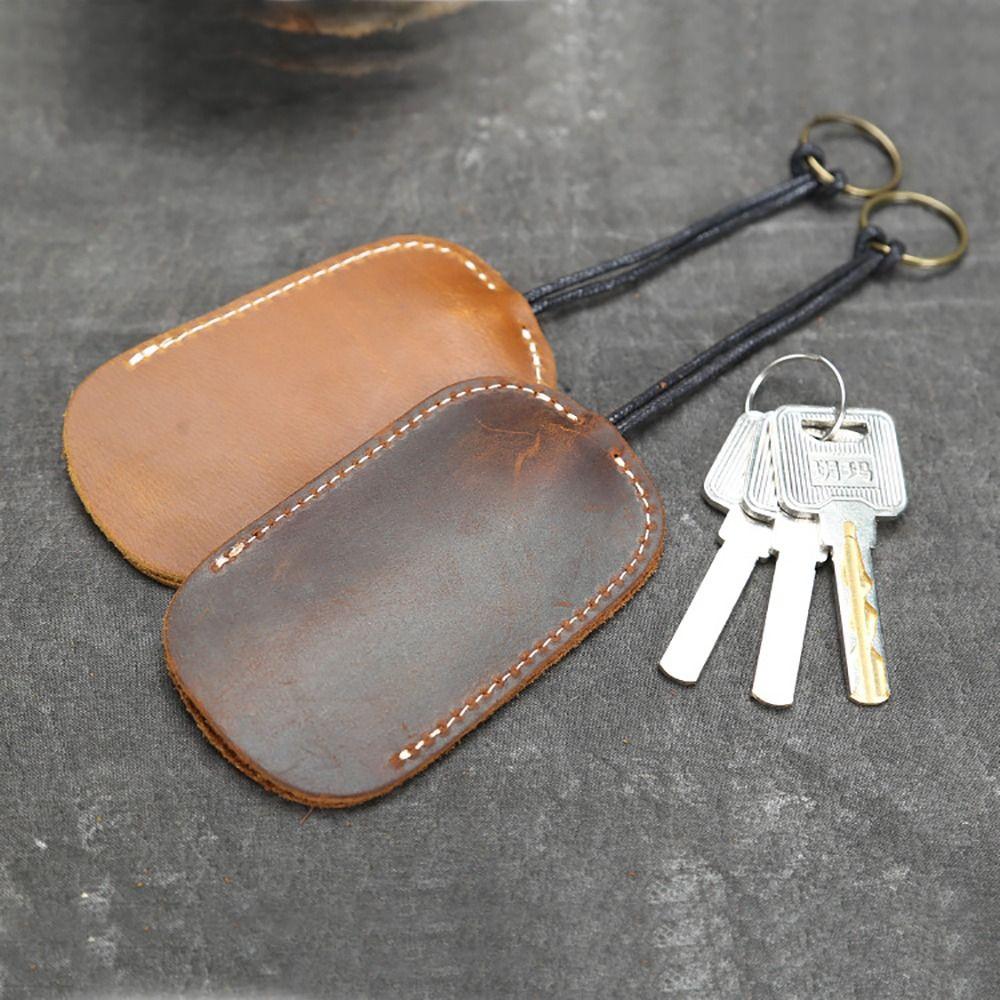 Portable Key Case Crazy Horse Leather Key Holder High-quality Key Ring светло-коричневого
Portable Key Case Crazy Horse Leather Key Holder High-quality Key Ring светло-коричневого