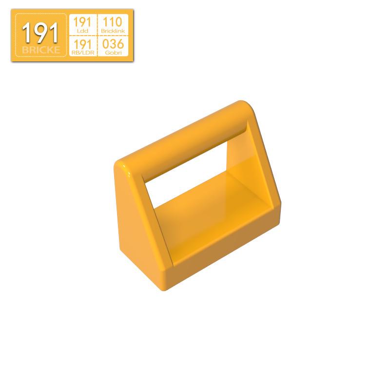 BRICKE 1x2 Plate with Top Handle for LEGO 2432-Compatible DIY Building Blocks Piece
BRICKE 1x2 Plate with Top Handle for LEGO 2432-Compatible DIY Building Blocks Piece