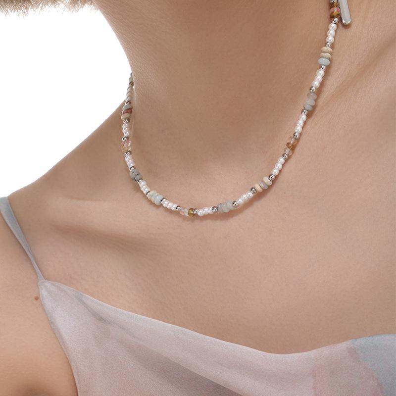 Korean Style Colorful Handmade Pearl Necklace – Non-Fading, Women s Summer Fashion Clavicle Chain
Korean Style Colorful Handmade Pearl Necklace – Non-Fading, Women s Summer Fashion Clavicle Chain