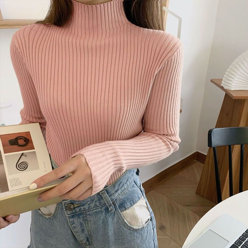 Women s Turtleneck Sweater Autumn Winter Base Layer Slim Fit Slimming Versatile Knitted Top XL рожевий
Women s Turtleneck Sweater Autumn Winter Base Layer Slim Fit Slimming Versatile Knitted Top XL рожевий