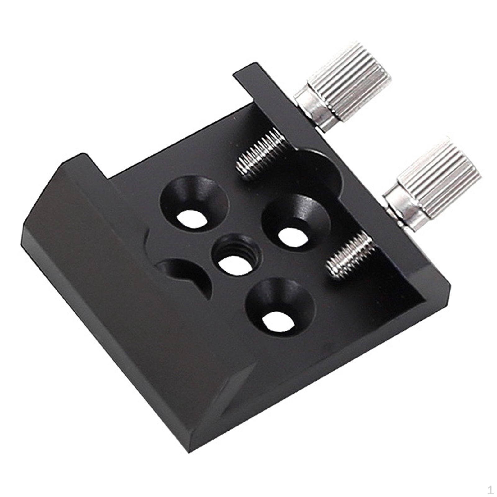 Dovetail Base for Slot Plate M4 Hole with 1/4 Inch Thread Stable Easy Assembly Sky чорний
Dovetail Base for Slot Plate M4 Hole with 1/4 Inch Thread Stable Easy Assembly Sky чорний