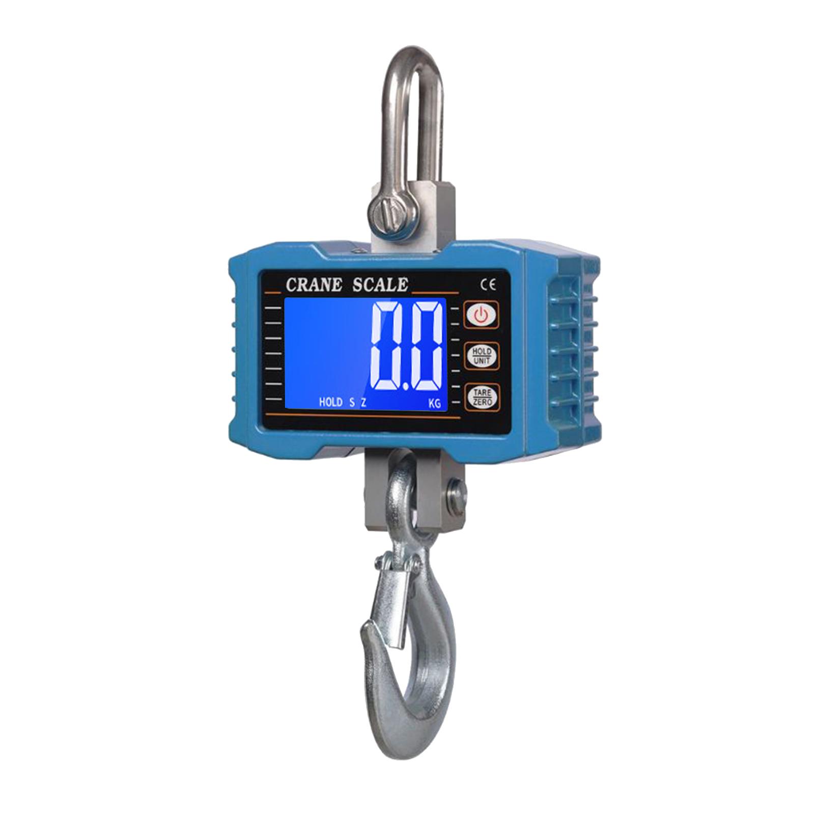 Digital Hanging Scale 1000kg Weigher Tools 1000KG Heavy Duty Crane Scales LCD Steel Industrial Auto Lock Hook Weighing Blance
Digital Hanging Scale 1000kg Weigher Tools 1000KG Heavy Duty Crane Scales LCD Steel Industrial Auto Lock Hook Weighing Blance