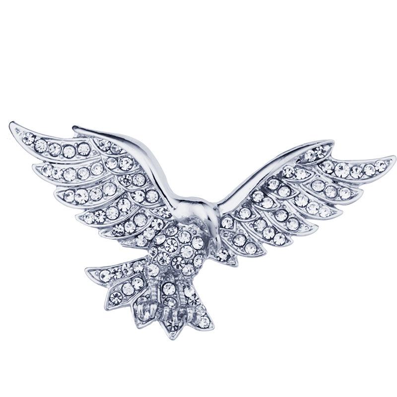 Eagle Rhinestone Alloy Brooch - Trendy Unisex Fashion Pin & Clothing Accessory серебряный
Eagle Rhinestone Alloy Brooch - Trendy Unisex Fashion Pin & Clothing Accessory серебряный