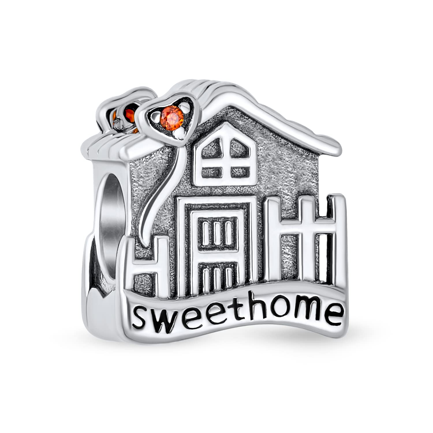Sweet Home Flower Heart New Homeowner Loving Family Home Charm Beads Teen Oxidized Sterling Silver Fits European Bracelet For Women .925 серый
Sweet Home Flower Heart New Homeowner Loving Family Home Charm Beads Teen Oxidized Sterling Silver Fits European Bracelet For Women .925 серый