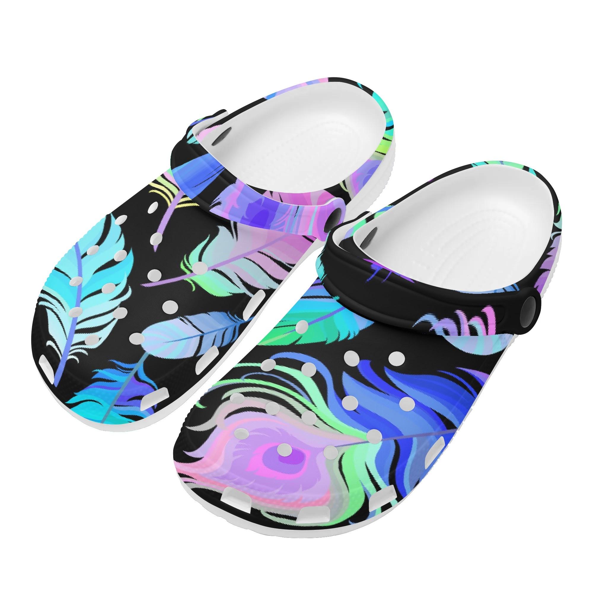 White EVA Clogs with Rainbow Star Print, Lightweight Slip On Garden Shoes, Breathable Beach Sandals, Indoor Outdoor Slippers for Men Women 36 белый
White EVA Clogs with Rainbow Star Print, Lightweight Slip On Garden Shoes, Breathable Beach Sandals, Indoor Outdoor Slippers for Men Women 36 белый
