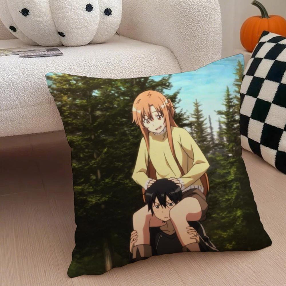 Sword Art Online Cushion Cover Throw Pillow Cover Hidden Button Durable Polyester Chair Cushion 30X30cm
Sword Art Online Cushion Cover Throw Pillow Cover Hidden Button Durable Polyester Chair Cushion 30X30cm