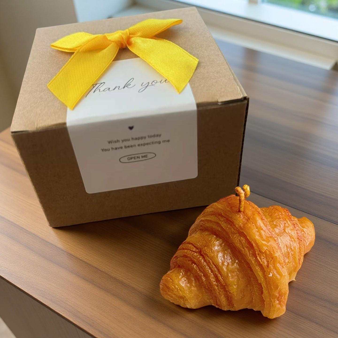 Croissant-Shaped Dessert Scented Candle – Perfect Birthday Gift or Photo Prop Milk Scent
Croissant-Shaped Dessert Scented Candle – Perfect Birthday Gift or Photo Prop Milk Scent