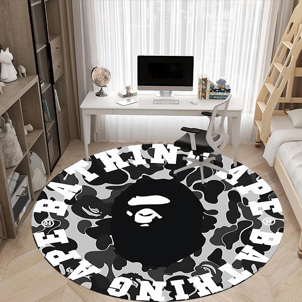 1 шт. Камуфляжний килим BAPE, Круглий, Нековзкий, Міцний, Великий розмір, Офісний килим, Підходить для офісу, Красива прикраса 100cm
1 шт. Камуфляжний килим BAPE, Круглий, Нековзкий, Міцний, Великий розмір, Офісний килим, Підходить для офісу, Красива прикраса 100cm