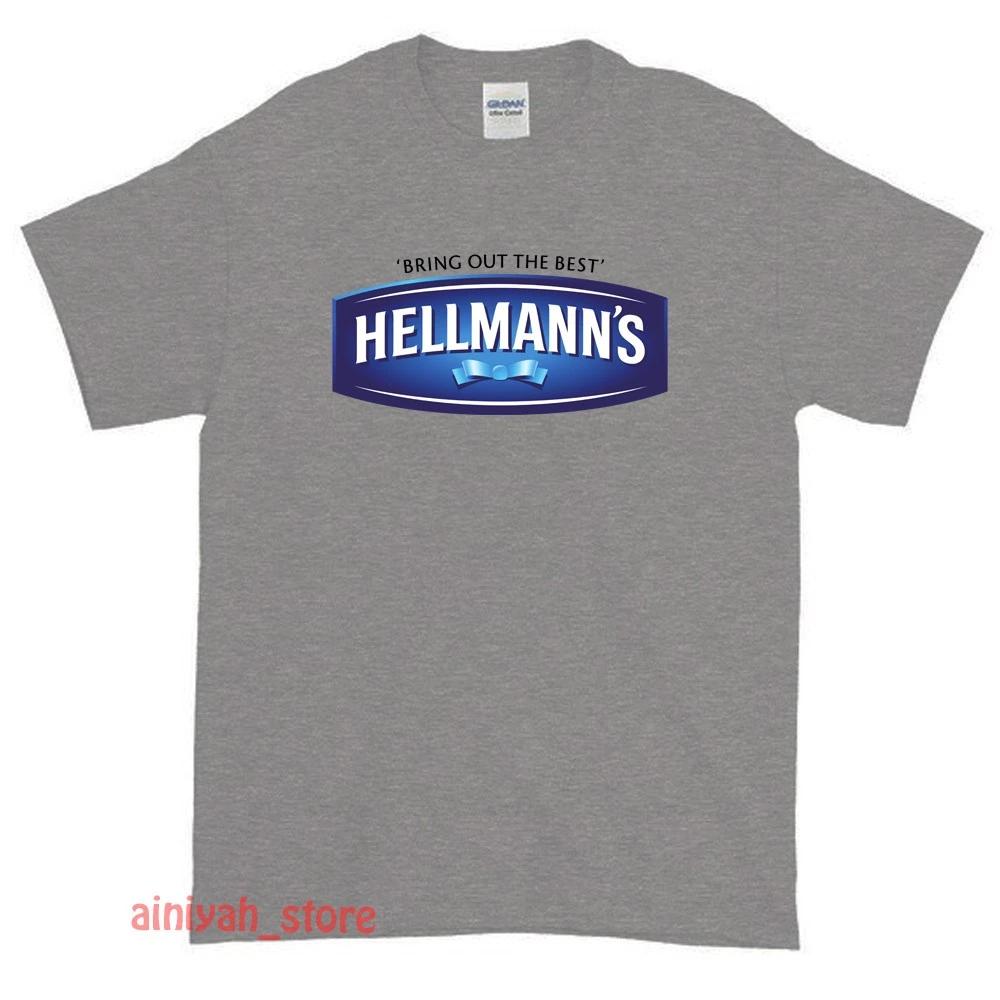 New Hellmann s mayonnaise mayo Logo Men s Funny T shirt USA Size S-XXL S
New Hellmann s mayonnaise mayo Logo Men s Funny T shirt USA Size S-XXL S