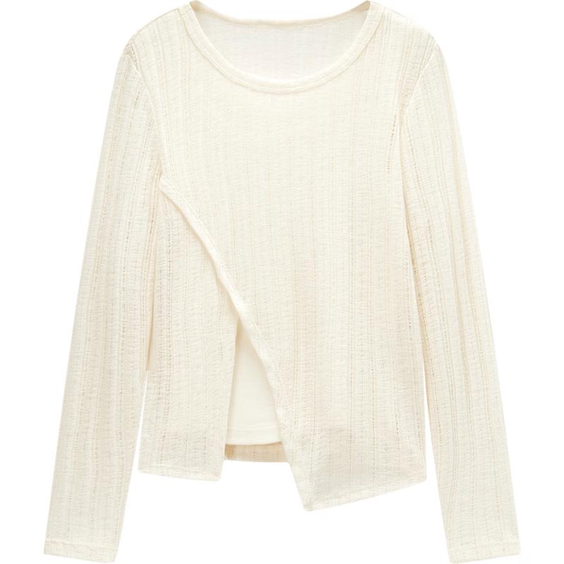 Women s Slanted Slit Knit Two-Piece Top L
Women s Slanted Slit Knit Two-Piece Top L