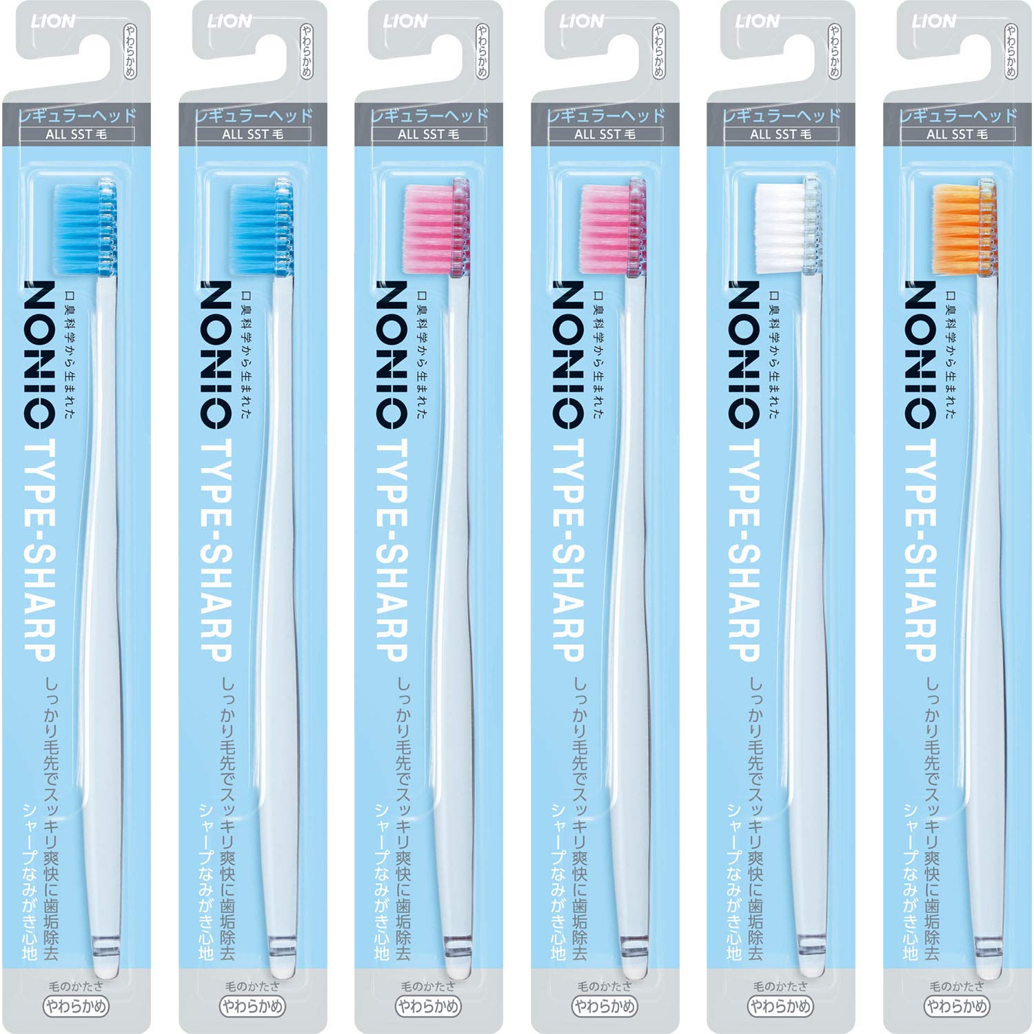 NONIO Soft Toothbrush Set of 6 not Type-Sharp (Color available) белый
NONIO Soft Toothbrush Set of 6 not Type-Sharp (Color available) белый