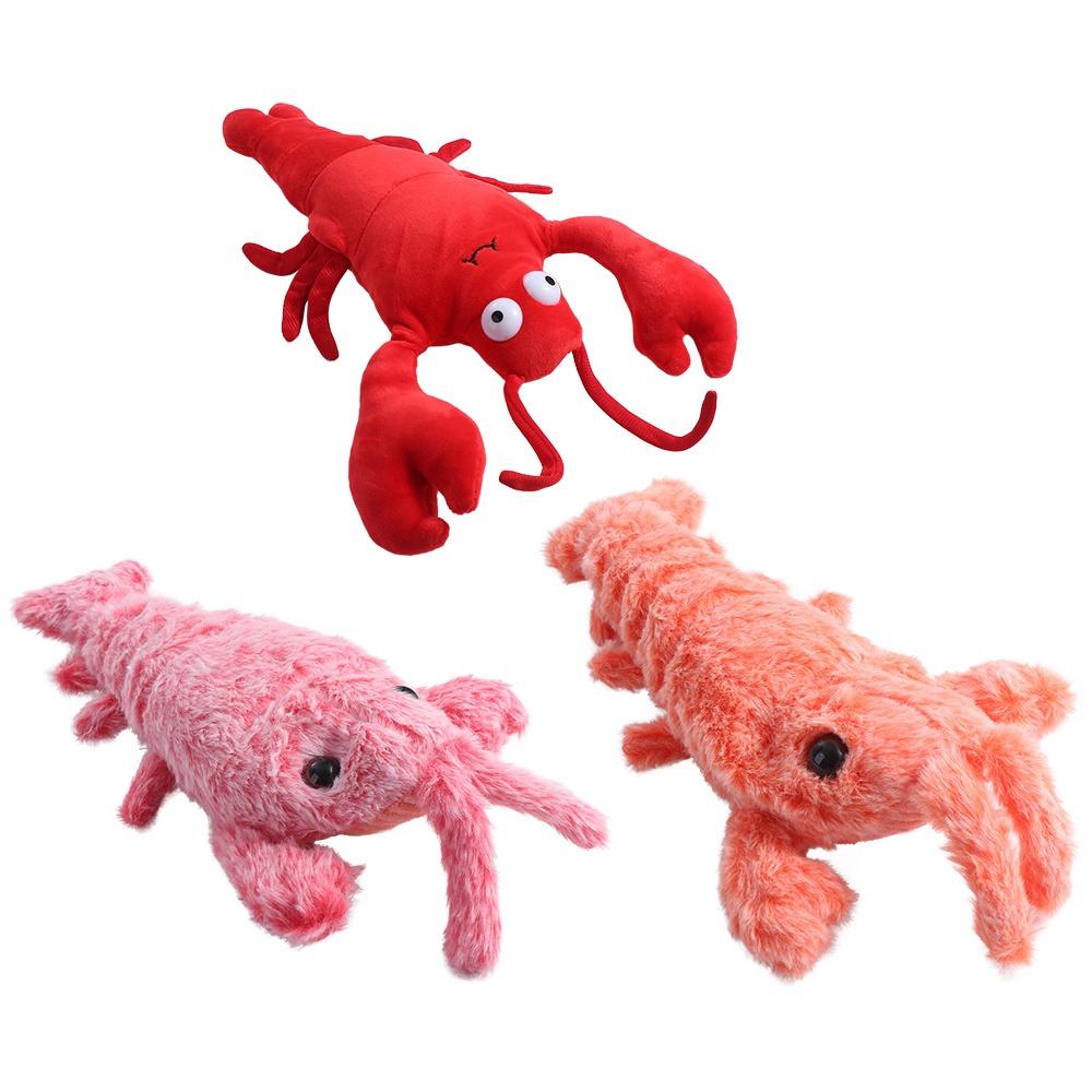 Simulation Jumping Shrimp Plush Electric Pet Toys USB Charging Dogs Interactive Toys Outdoor
Simulation Jumping Shrimp Plush Electric Pet Toys USB Charging Dogs Interactive Toys Outdoor