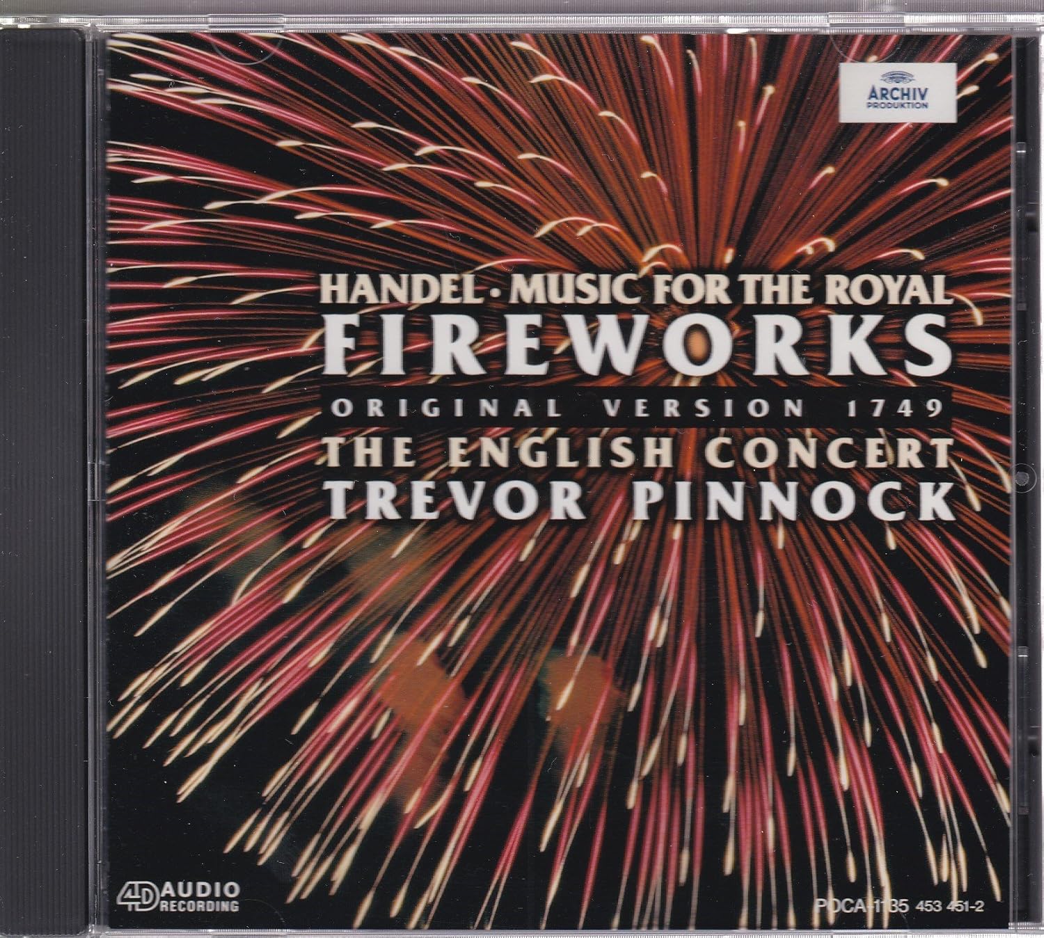 CD ENGLISH CONCERT, HANDEL; PINNOCK (T - Handel: Music for the Royal Firewor POCA1135 Japan ObiClassical Used
CD ENGLISH CONCERT, HANDEL; PINNOCK (T - Handel: Music for the Royal Firewor POCA1135 Japan ObiClassical Used