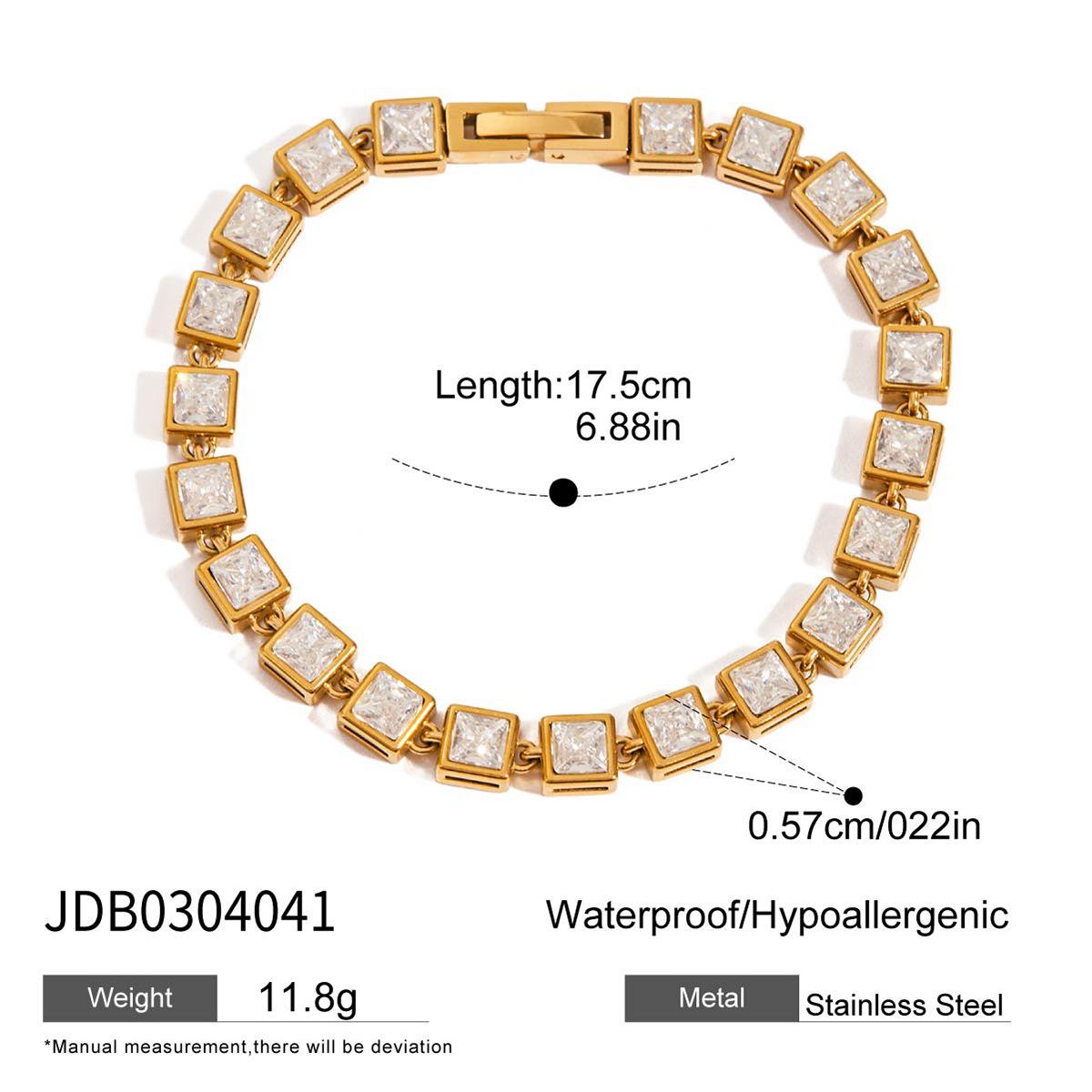 JYL TS Bracelet Shine 18K Style Enhances Luxury & Wealth JDB0304041 skobeloff кольору
JYL TS Bracelet Shine 18K Style Enhances Luxury & Wealth JDB0304041 skobeloff кольору