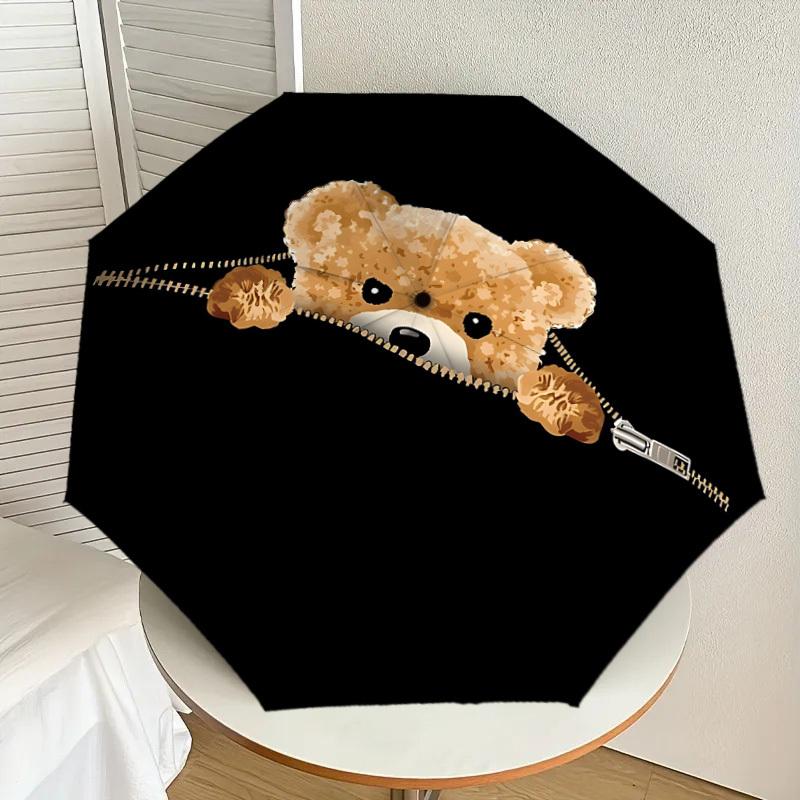 1pc Teddy Bear Automatic Folding Umbrella, Heavy-Duty 8-Rib Construction, Perfect for Everyday yy251114162
1pc Teddy Bear Automatic Folding Umbrella, Heavy-Duty 8-Rib Construction, Perfect for Everyday yy251114162