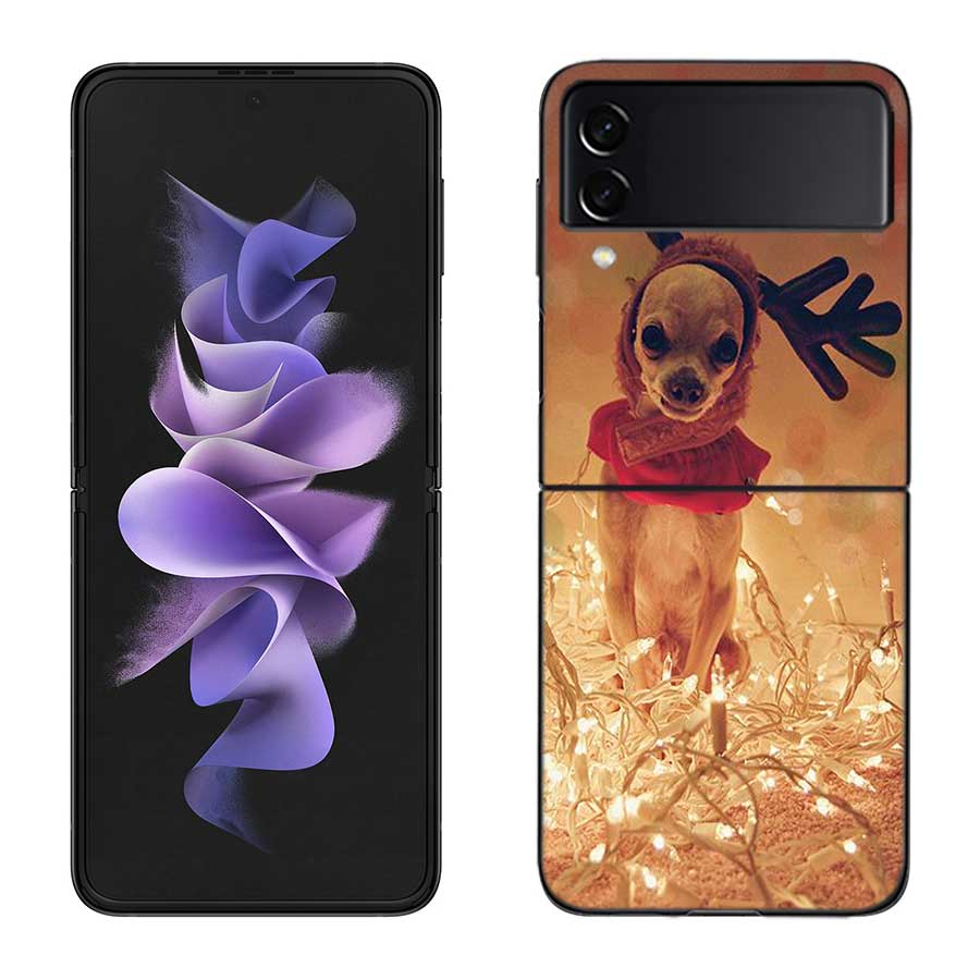 Cute Pet Chihuahua Dog Case for Samsung Galaxy Z Flip 6 Flip 5 4 3 5G Black Cell Phone Cover Samsung Z Flip 5 5G Luxury PC Sh Samsung Z Flip 5 5G
Cute Pet Chihuahua Dog Case for Samsung Galaxy Z Flip 6 Flip 5 4 3 5G Black Cell Phone Cover Samsung Z Flip 5 5G Luxury PC Sh Samsung Z Flip 5 5G