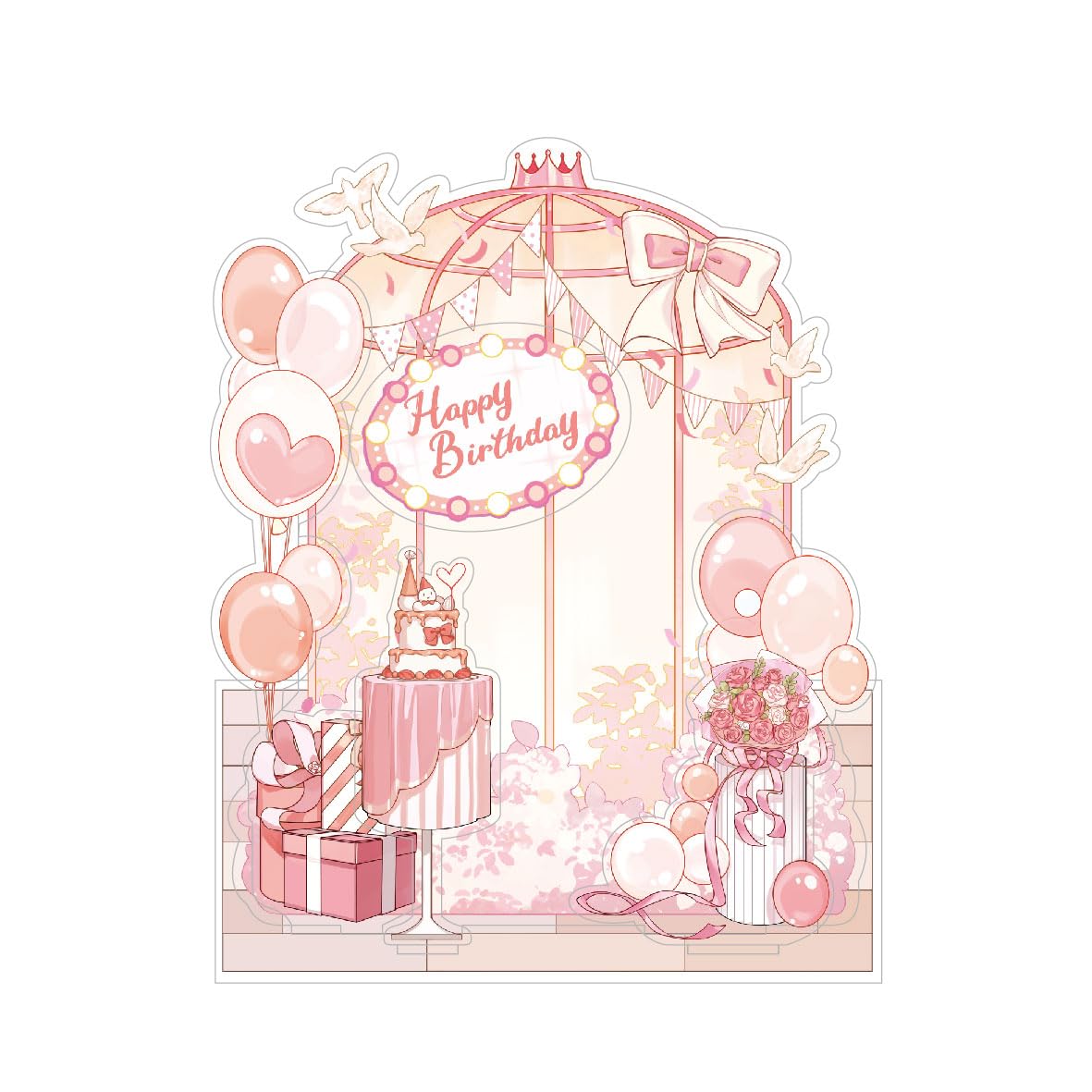 Birthday Series Display Pink Frame, розовый
Birthday Series Display Pink Frame, розовый