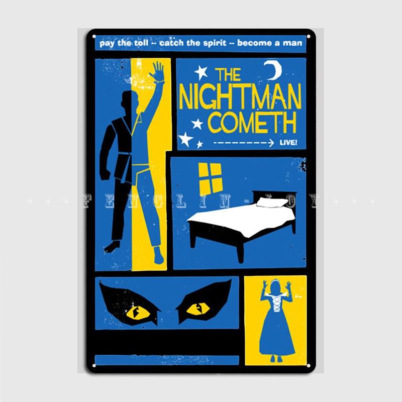 The Nightman Cometh Metal Plaque Poster Wall Pub Kitchen Vintage Wall Plaque Tin Sign Posters
The Nightman Cometh Metal Plaque Poster Wall Pub Kitchen Vintage Wall Plaque Tin Sign Posters
