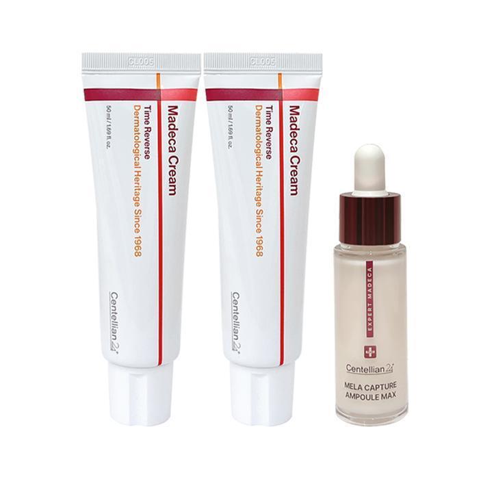 Dongkook Pharmaceutical Крем Madeca Сезон 7 CENTELLIAN24 50 мл x 2 + Сыворотка Melacapture 15 мл (42711636)
Dongkook Pharmaceutical Крем Madeca Сезон 7 CENTELLIAN24 50 мл x 2 + Сыворотка Melacapture 15 мл (42711636)