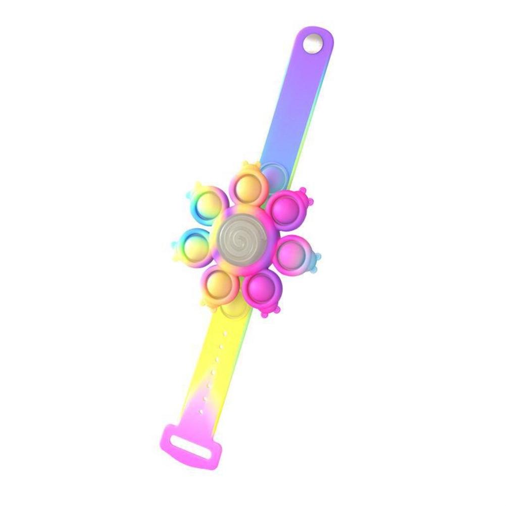 Press Bubble Luminous Rotating Bracelet Spinning Top Toys Autism Special Needs Stress Reliever
Press Bubble Luminous Rotating Bracelet Spinning Top Toys Autism Special Needs Stress Reliever