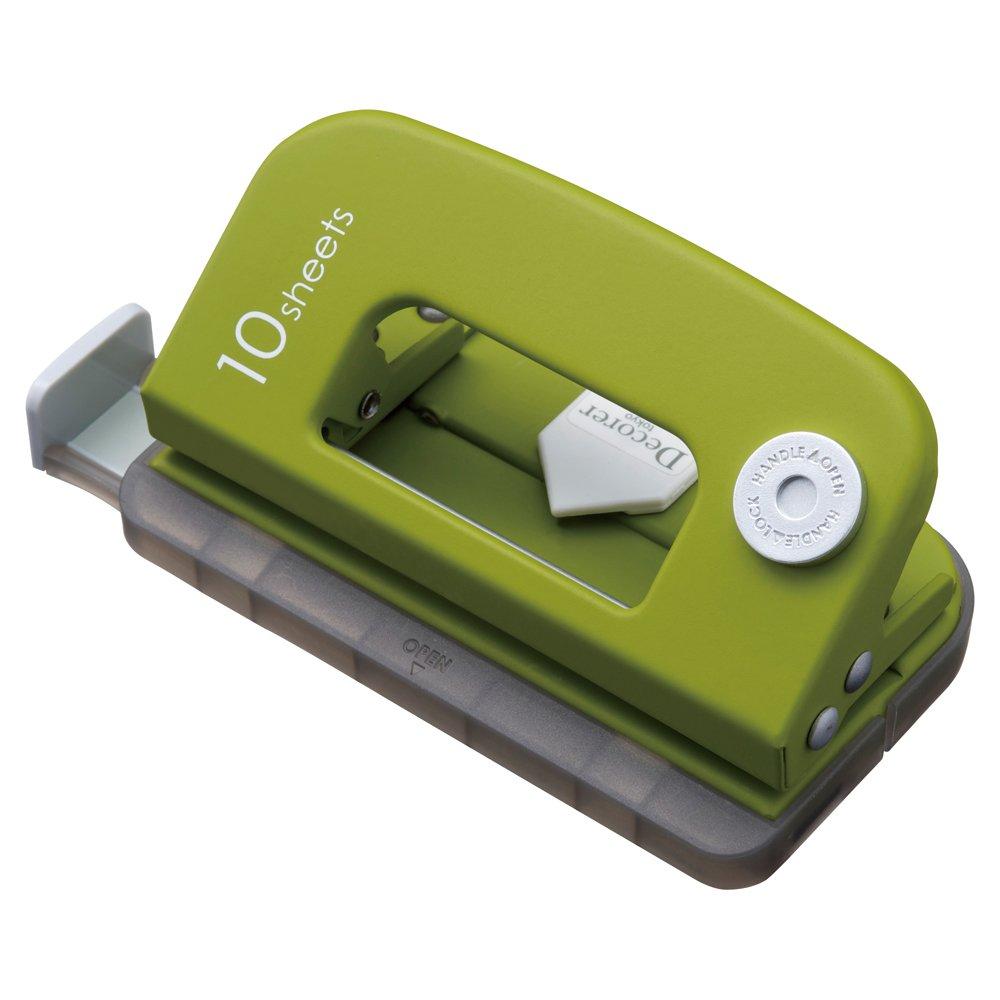 Carl Office Decor Punch, 2-Hole, 10 Sheets, Green, DP-35-G
Carl Office Decor Punch, 2-Hole, 10 Sheets, Green, DP-35-G