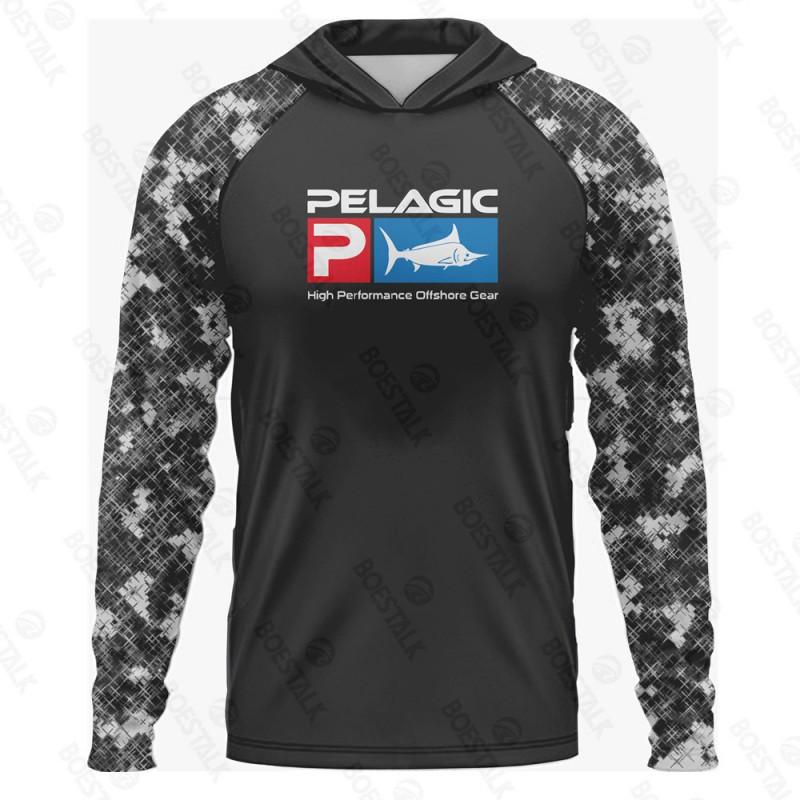 Men s PELAGIC Long-sleeved Hooded Fishing Suit With UV Sun Protection UPF50 + Luya L
Men s PELAGIC Long-sleeved Hooded Fishing Suit With UV Sun Protection UPF50 + Luya L