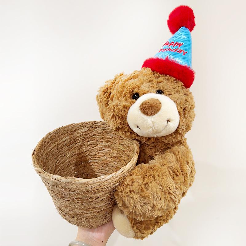 Valentine s Day Fragrant Bouquet Wrap with Doll As shown in the picture 
Valentine s Day Fragrant Bouquet Wrap with Doll As shown in the picture