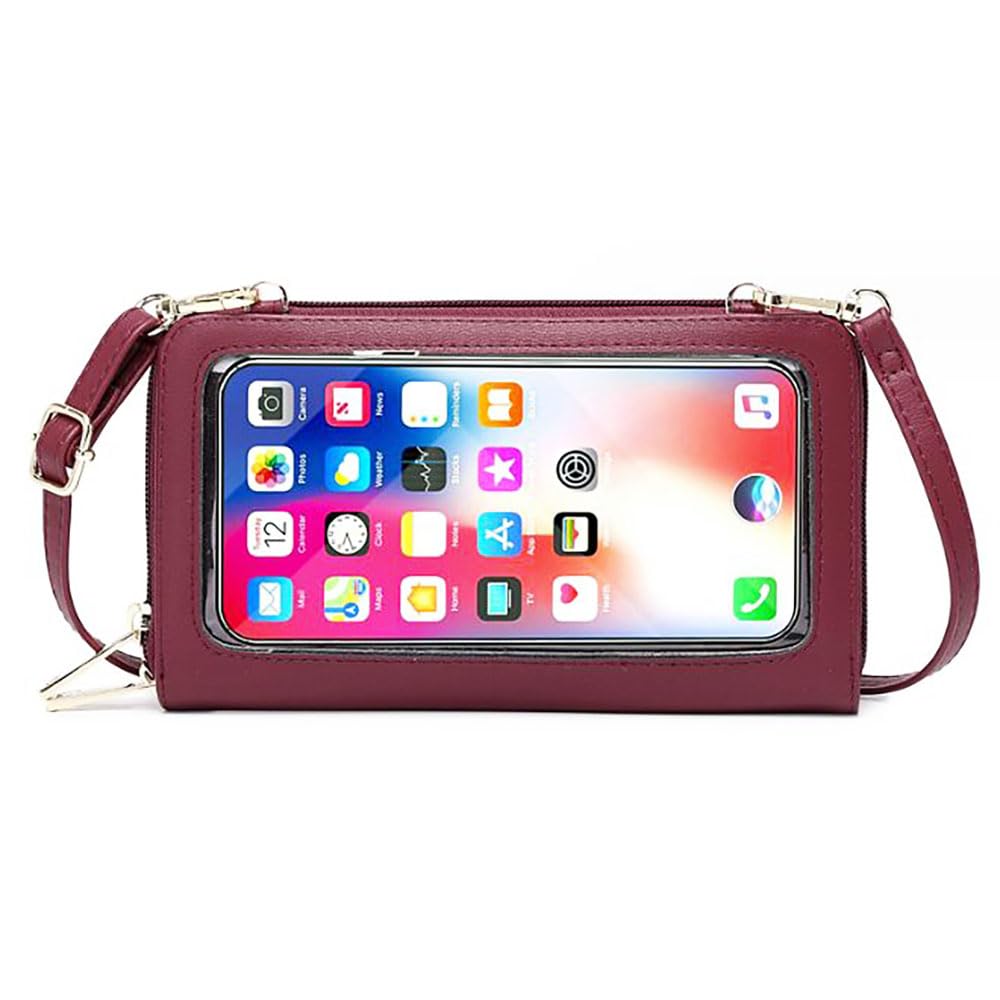 Honesty Mouth Smartphone and Wallet Integrated Shoulder Bag for Women, Smartphone and Wallet Integrated Shoulder Bag, Large, Crossbody Bag (05: Wine
Honesty Mouth Smartphone and Wallet Integrated Shoulder Bag for Women, Smartphone and Wallet Integrated Shoulder Bag, Large, Crossbody Bag (05: Wine