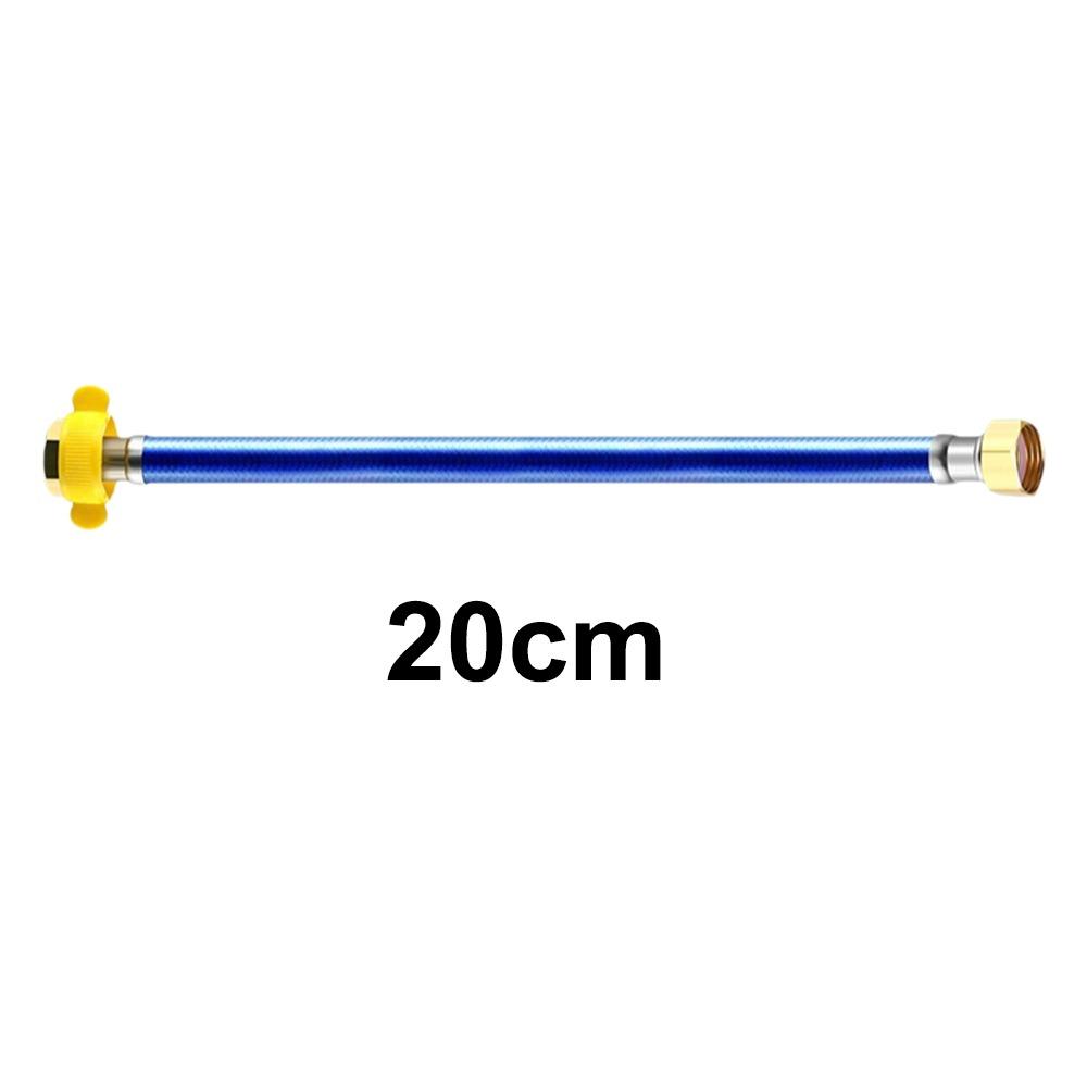 Universal G1/2 Inch Braided Hose Stainless Steel Faucet Inlet Hose Bathroom Accessories Blue 20cm
Universal G1/2 Inch Braided Hose Stainless Steel Faucet Inlet Hose Bathroom Accessories Blue 20cm