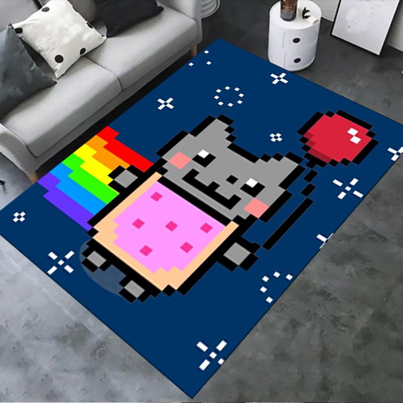 2025 New nyan cat Carpet Rug for Living Room Bedroom Home Sofa Decoration,Kids play Non-slip Floor Mat 99 40x60cm( 15x23in )
2025 New nyan cat Carpet Rug for Living Room Bedroom Home Sofa Decoration,Kids play Non-slip Floor Mat 99 40x60cm( 15x23in )