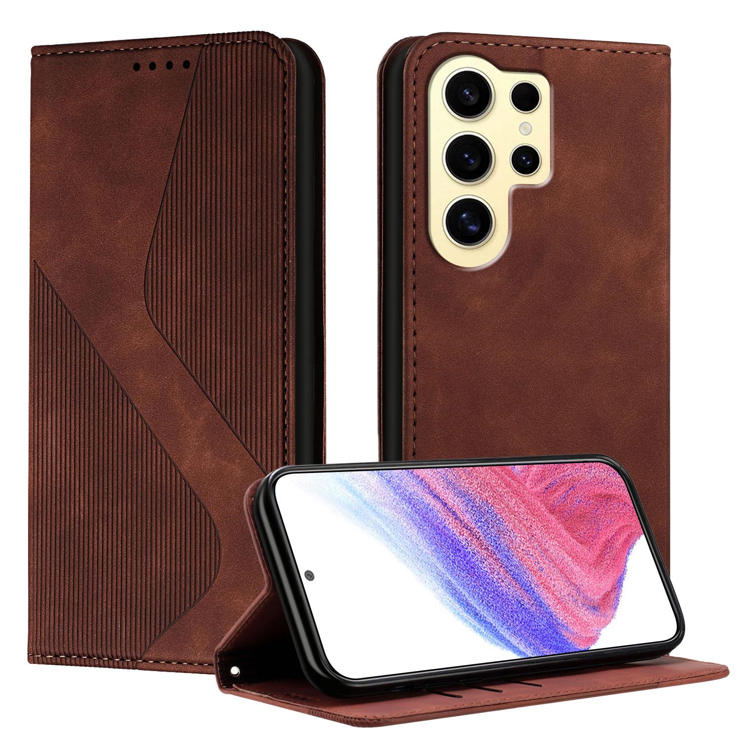For Samsung Galaxy S24 Ultra Phone Cover Skin-touch Feel Leather Wallet Case with Stand
For Samsung Galaxy S24 Ultra Phone Cover Skin-touch Feel Leather Wallet Case with Stand