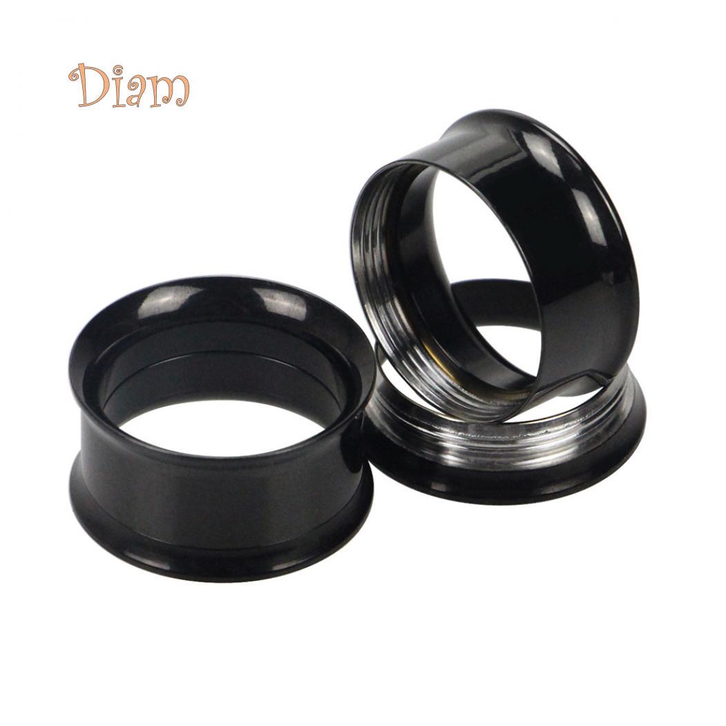 Туннели для ушей, из нержавеющей стали 14mm чёрный
Туннели для ушей, из нержавеющей стали 14mm чёрный